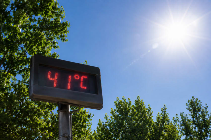 Termometru cu temperatură de 41 de grade în Timiș Termometru cu temperatură de 41 de grade în Timiș