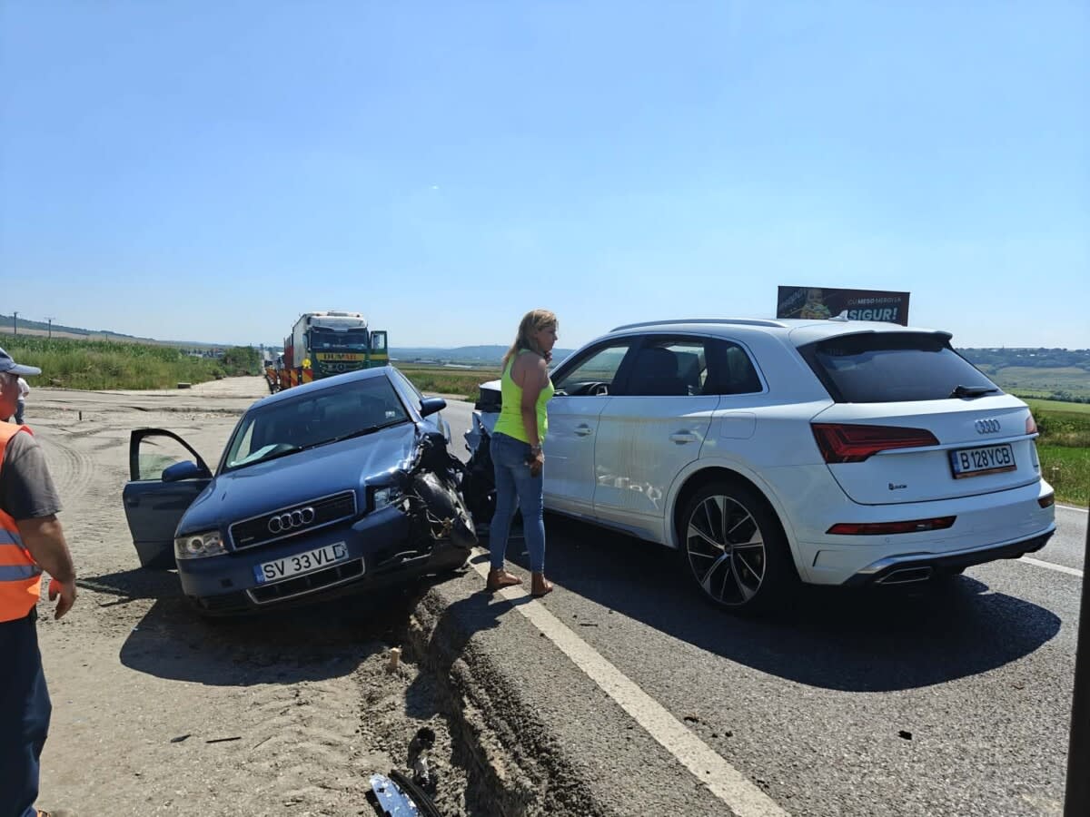 Accident rutier pe DN 2 Accident rutier pe DN 2