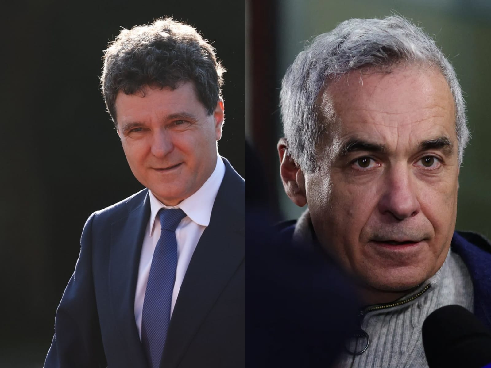 Călin Georgescu și Nicușor Dan în discurs public Călin Georgescu și Nicușor Dan în discurs public
