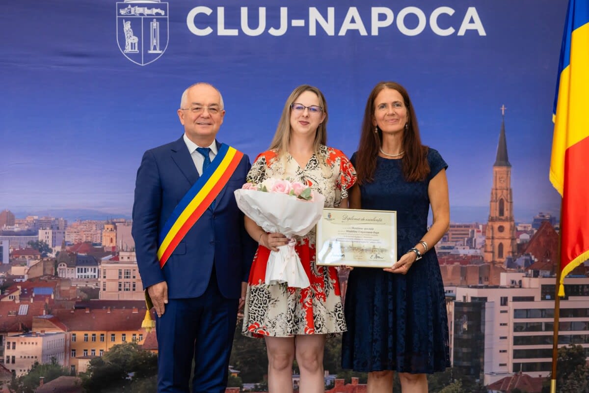 Cercetătoare Mădălina Ungureanu-Iuga premiată Cercetătoare Mădălina Ungureanu-Iuga premiată