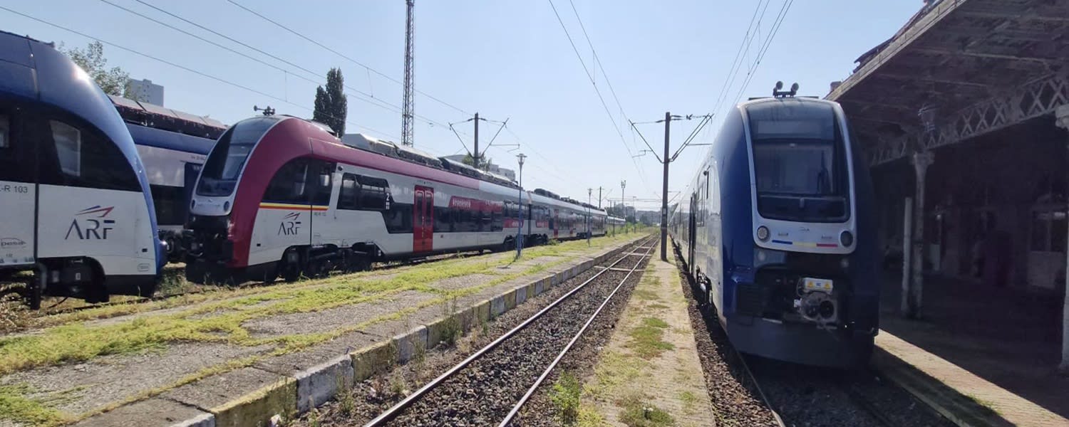 Primele trenuri electrice PESA ajung de azi la Ploiești, anunță Ministerul Transporturilor