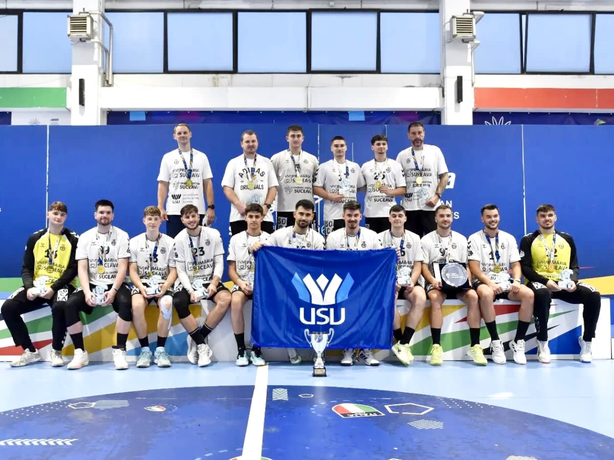 Ceremonie de premiere echipa handbal masculin USV Ceremonie de premiere echipa handbal masculin USV