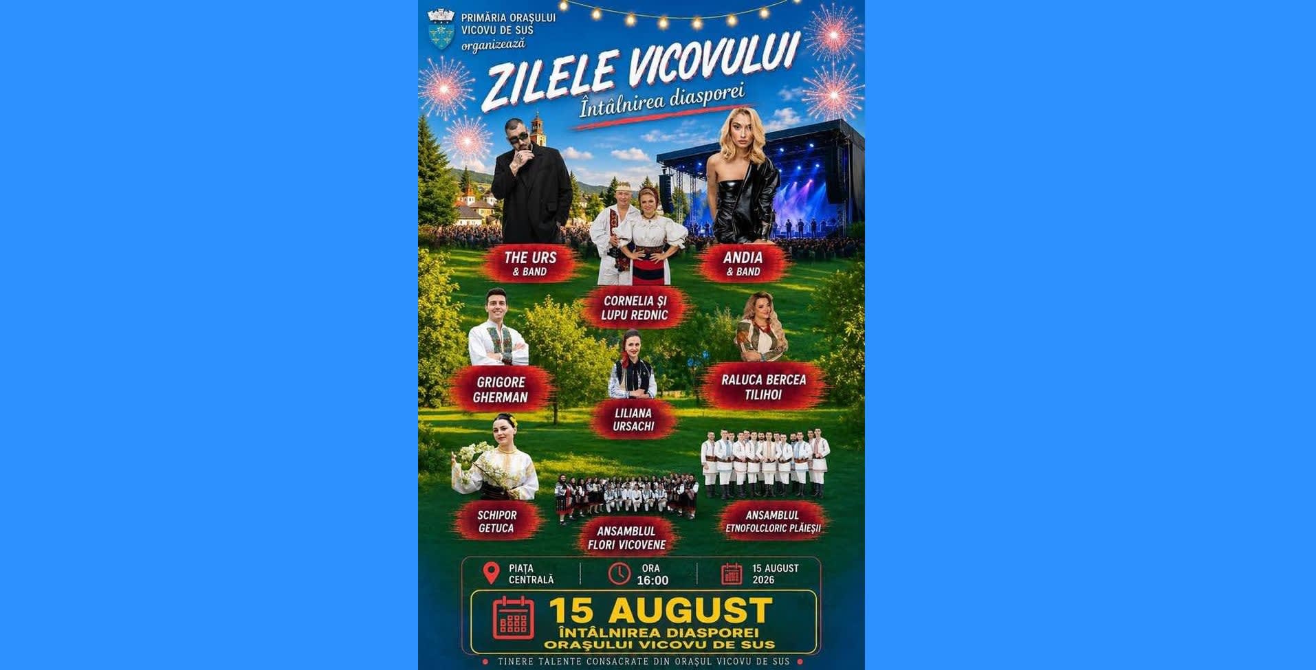 Spectacol la Zilele Vicovului Spectacol la Zilele Vicovului