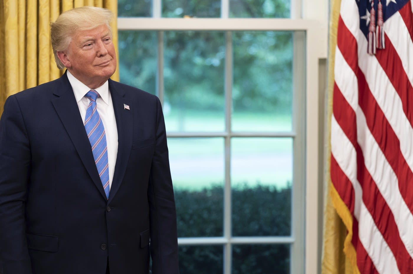 Donald Trump la Casa Albă Donald Trump la Casa Albă