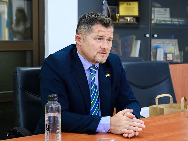 Vasile-Serioja Ruscovan în întâlnire oficială cu oficialii din Maramureș Vasile-Serioja Ruscovan în întâlnire oficială cu oficialii din Maramureș
