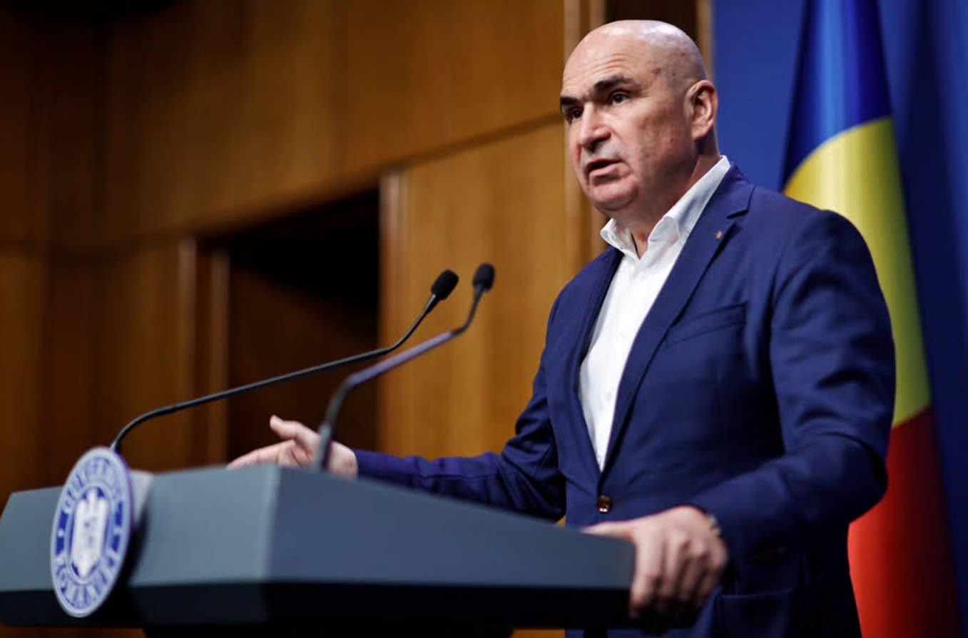 Ilie Bolojan în studio, discutând despre guvernul tehnocrat
