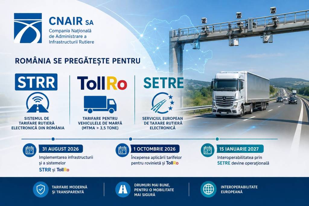 Sistem de tarifare rutieră electronică în România Sistem de tarifare rutieră electronică în România