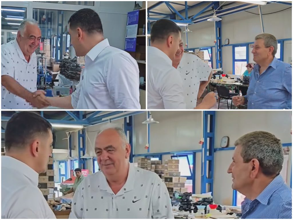 George Simion și Nicolae Mîndrescu au discutat cu antreprenorii din Drăgășani despre dezvoltarea economiei locale