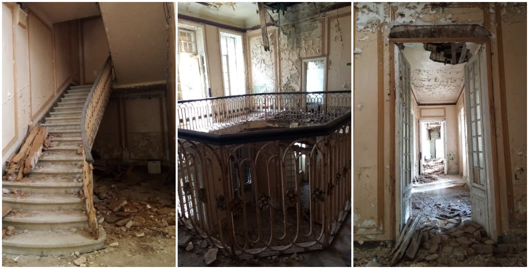 Castelul Mocioni din Bulci, Arad, în proces de reabilitare Castelul Mocioni din Bulci, Arad, în proces de reabilitare