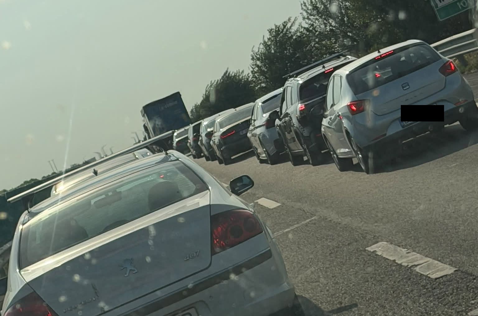 Mașini avariate pe Autostrada A2 în Călărași, trafic blocat Mașini avariate pe Autostrada A2 în Călărași, trafic blocat