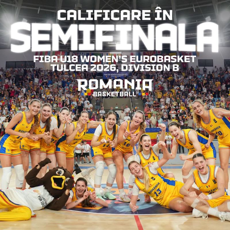 Jucătoare române de baschet în acțiune la EuroBasket U18 Jucătoare române de baschet în acțiune la EuroBasket U18