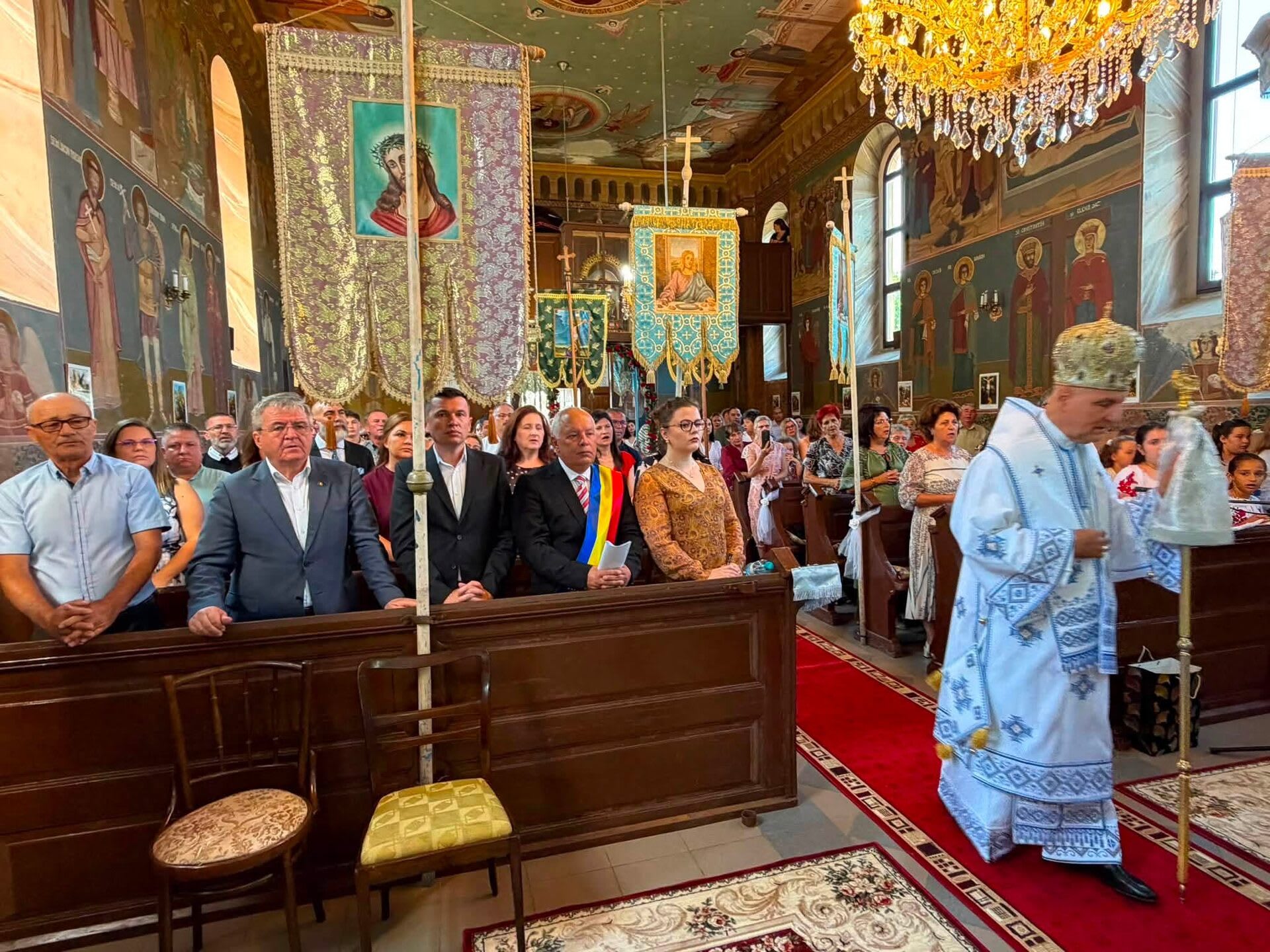 Mircea Govor evidențiază importanța tradiției și credinței în comunitatea din Domănești