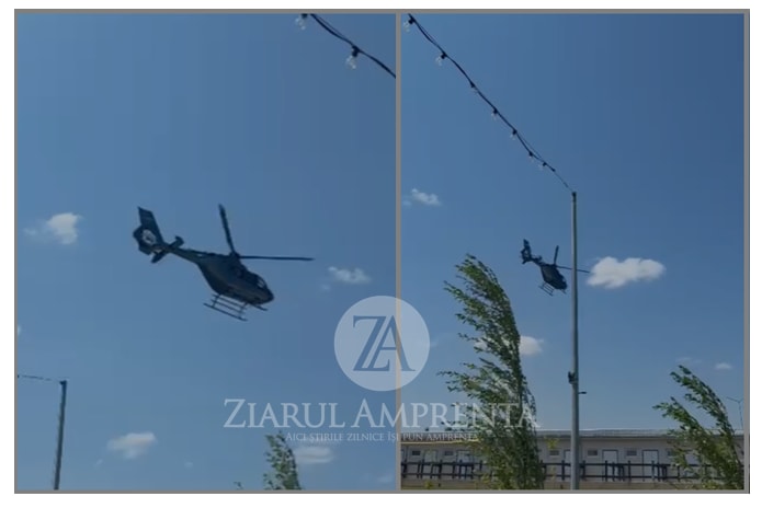 Un elicopter a aterizat fără autorizație în județul Constanța, care a provocat pagube la centru de echitație