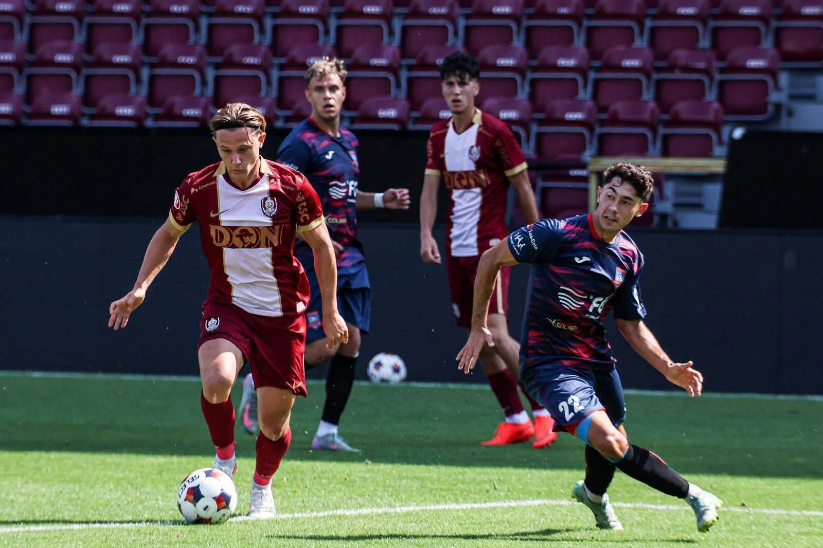 Unirea Tășnad a pierdut amicalul din Gruia cu 5-0 în fața CFR Cluj