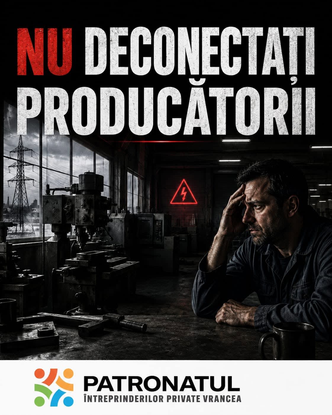Patronatul Vrancea cere autorităților clarificări despre riscul de deconectări de energie electrică