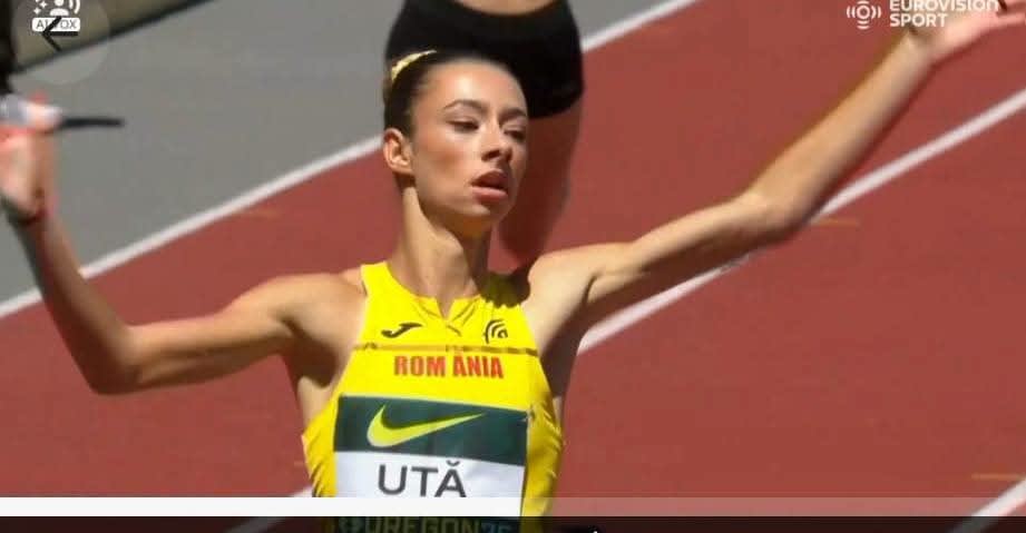 Ștefania Uță a câștigat aurul mondial U20 la 400 metri garduri