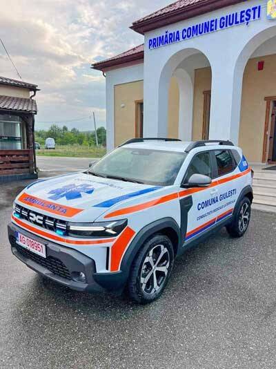 Mașină destinată consultațiilor medicale la domiciliu în Giulești