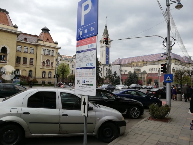 Indicatoare de parcare și panouri informative în Târgu Mureș Indicatoare de parcare și panouri informative în Târgu Mureș