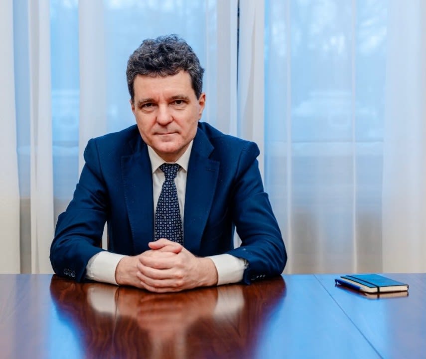 Nicușor Dan la o conferință de presă Nicușor Dan la o conferință de presă