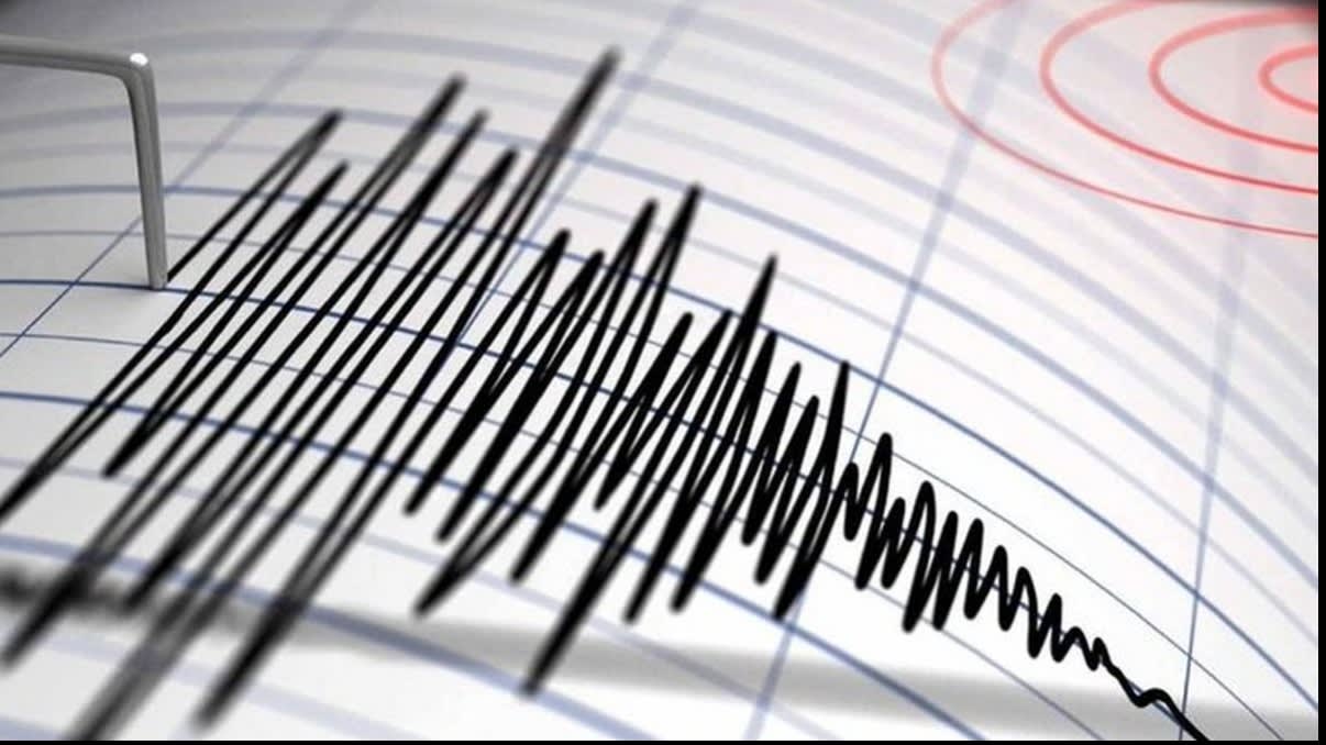 Seismograf înregistrând un cutremur în România Seismograf înregistrând un cutremur în România