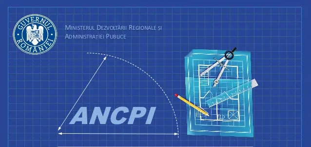 Ecran de calculator cu platforma e-Terra în funcțiune, reprezentând reluarea activității în România Ecran de calculator cu platforma e-Terra în funcțiune, reprezentând reluarea activității în România