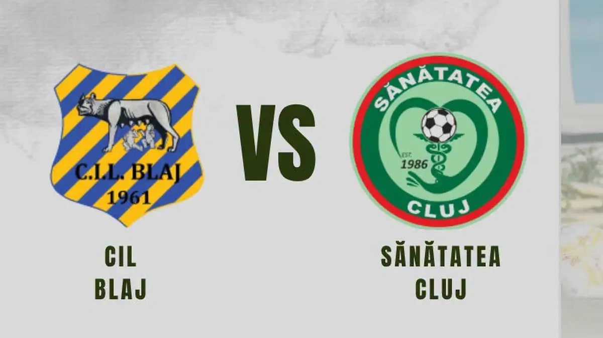 CIL Blaj și Sănătatea Cluj se întâlnesc pentru un loc în play-off-ul Cupei României la fotbal