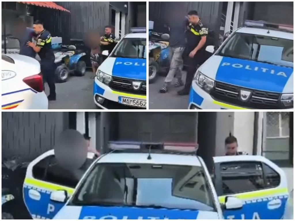 Polițiști în acțiune în Mihăești, Vâlcea Polițiști în acțiune în Mihăești, Vâlcea