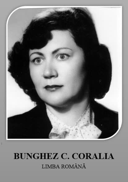 Prof. Coralia Bunghez la Colegiul Național Petru Rareș Prof. Coralia Bunghez la Colegiul Național Petru Rareș