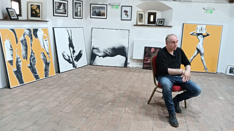 , FOTO: Arta lui Steve Bradford expusă în Bastionul Tăbăcarilor din Târgu Mureș