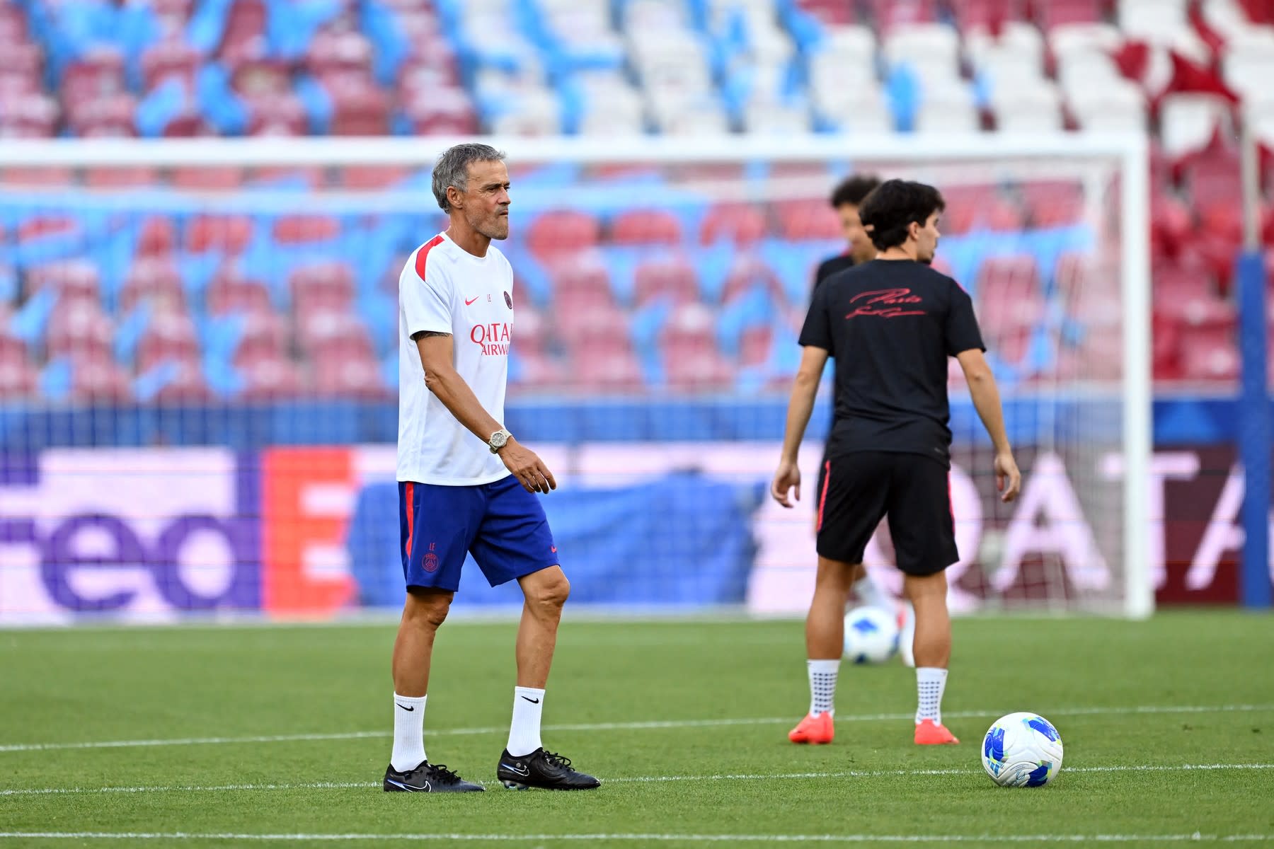 Luis Enrique în conferință înaintea finalei Supercupei Europei Luis Enrique în conferință înaintea finalei Supercupei Europei