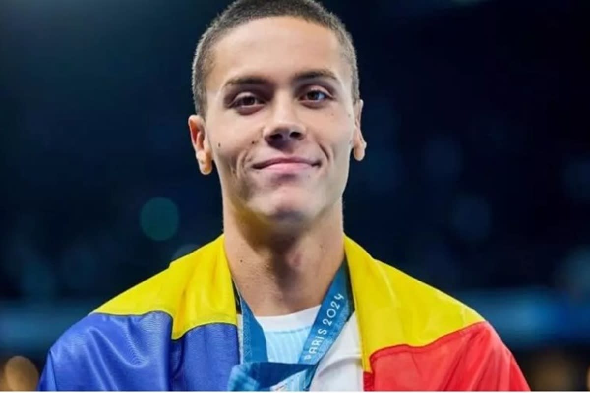 David Popovici a câștigat medalia de aur la 100 metri liber la Campionatul European