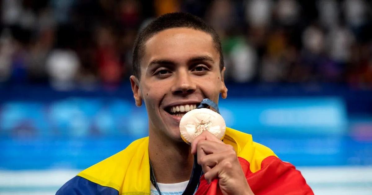 David Popovici, campion european la 100 m liber la Paris, cu un timp record