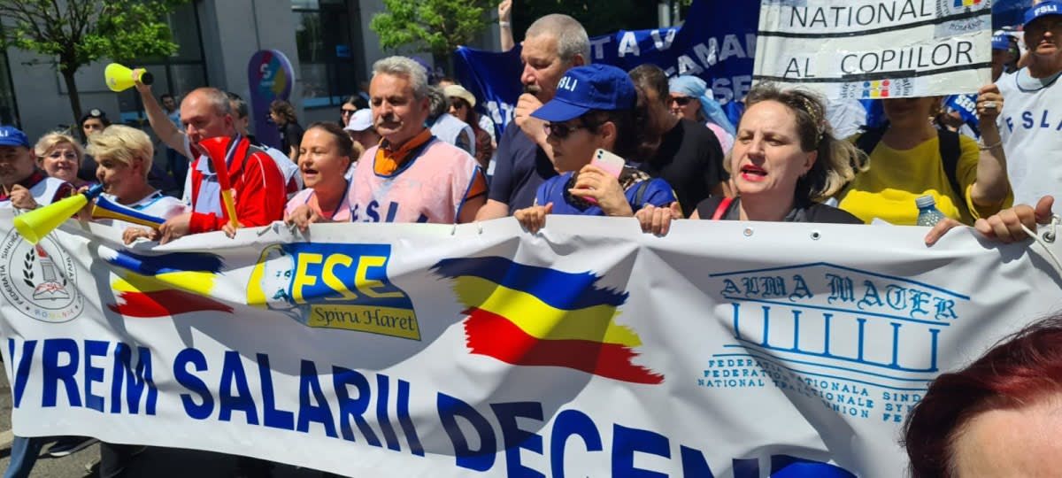 Sindicatele din educație resping grila de salarizare propusă de Guvern
