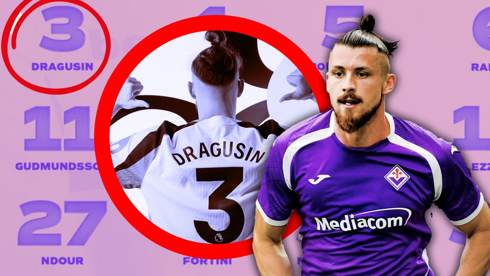 Radu Drăgușin joacă primul meci oficial la Fiorentina în Serie A