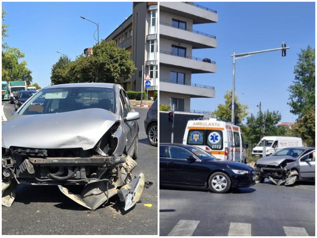 Impact între două autoturisme în Focșani, victime rănite la fața locului Impact între două autoturisme în Focșani, victime rănite la fața locului