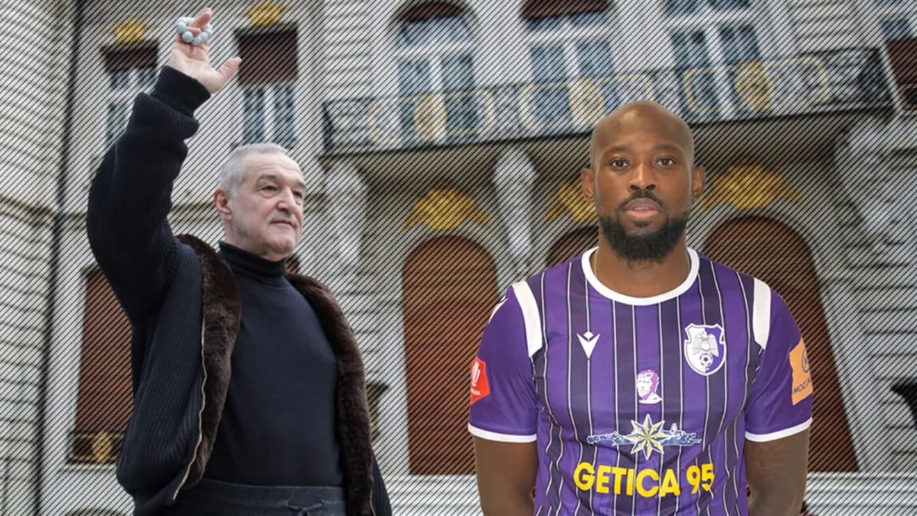 Gigi Becali și Arnold Garita în cadrul unui eveniment fotbalistic Gigi Becali și Arnold Garita în cadrul unui eveniment fotbalistic