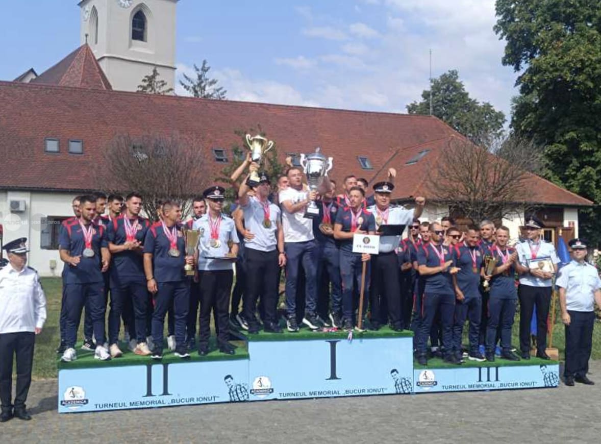 Lotul ISU Bihor a câștigat campionatul național de la Târgu Mureș pentru pompieri militari