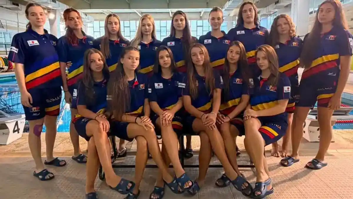 Trei sportive de la CSM Unirea Alba Iulia, în lotul României la Europenele U20 de polo feminin