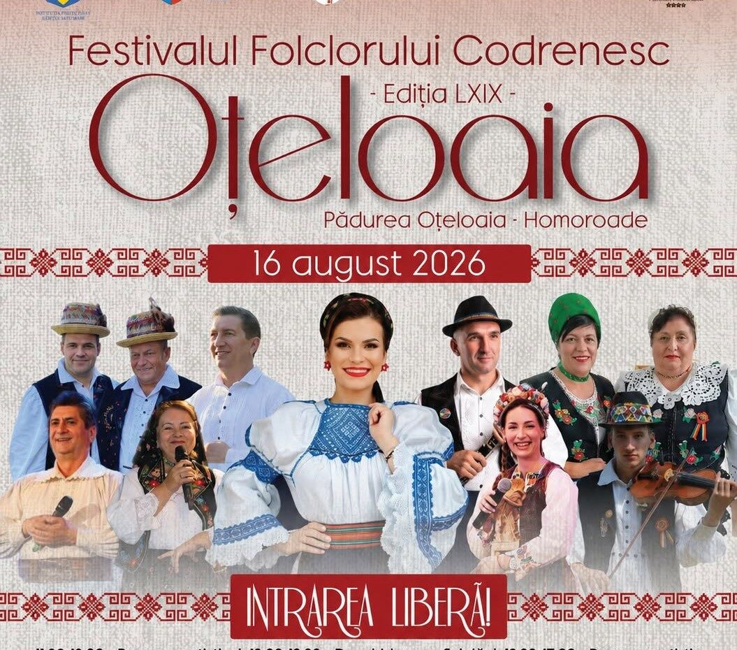 Spectacol folcloric tradițional la festivalul din Oțeloaia Spectacol folcloric tradițional la festivalul din Oțeloaia