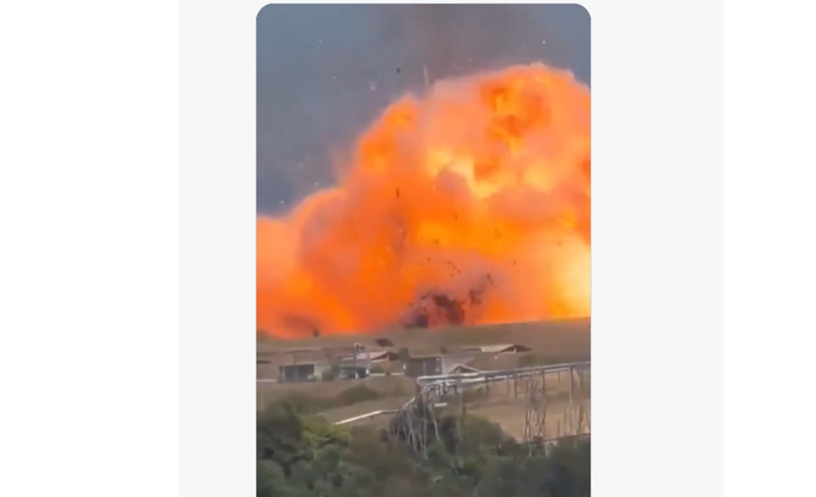 Incendiu și explozie la fabrica de muniție Simmel Difesa din Colleferro, Italia