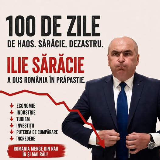 Deputatul Marian MINA acuză: 100 de zile de haos, sărăcie și dezastru sub guvernarea Bolojan