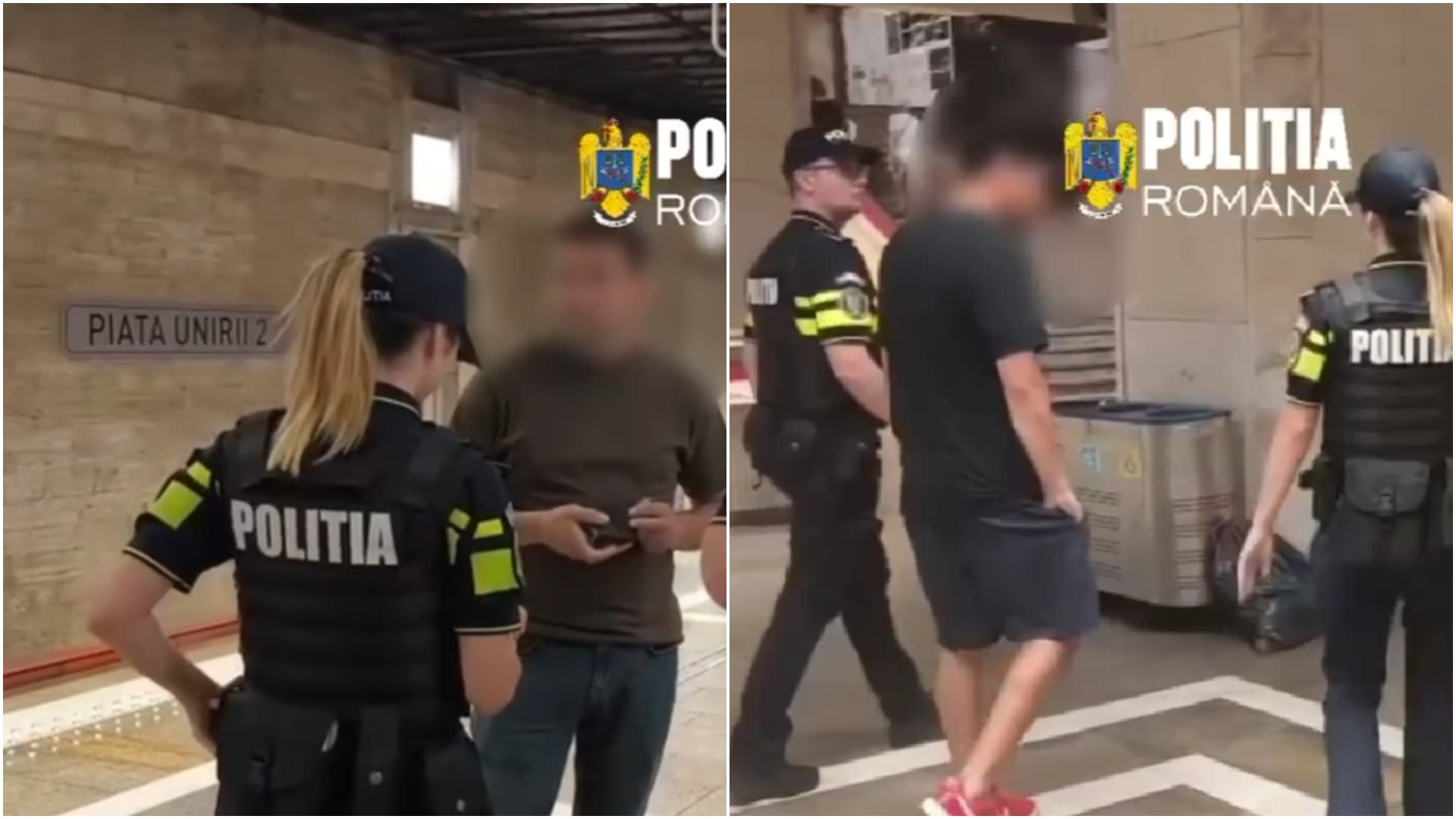 Poliția Capitalei a verificat stațiile și trenurile de metrou din București, aplicând zeci de sancțiuni