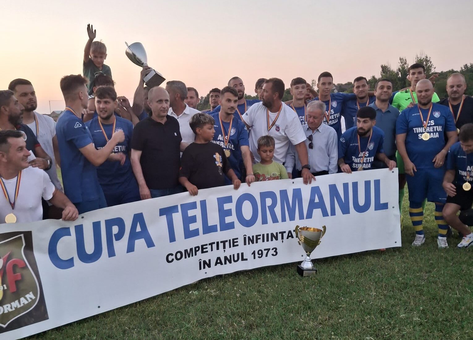 Jucători de fotbal în acțiune la finala Cupei Teleormanul 2026 Jucători de fotbal în acțiune la finala Cupei Teleormanul 2026