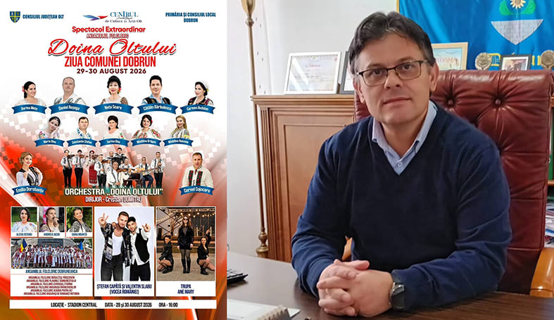 Spectacol folcloric în aer liber în Dobrun Spectacol folcloric în aer liber în Dobrun