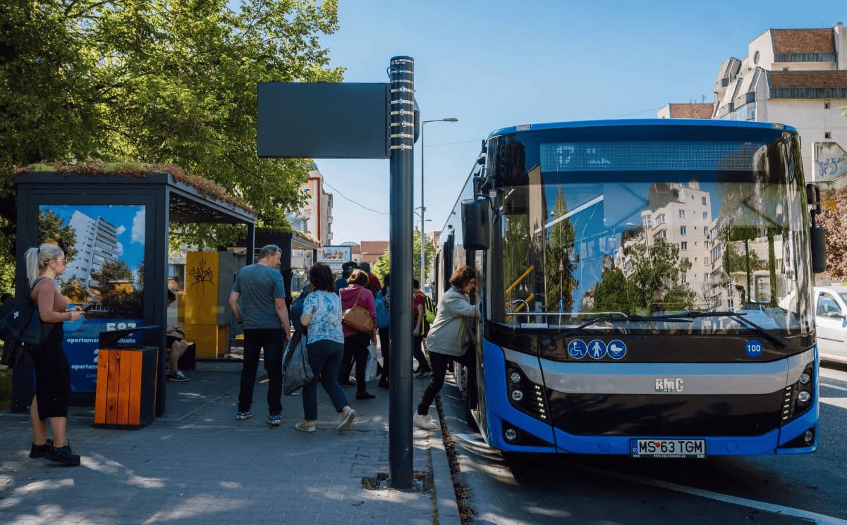 Transportul public din Târgu Mureș are trasee modificate temporar începând cu 17 august 2026