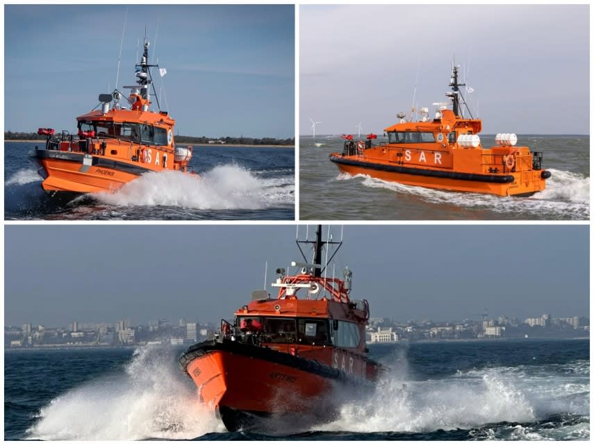 Nave de salvare maritime în exercițiu naval la Constanța