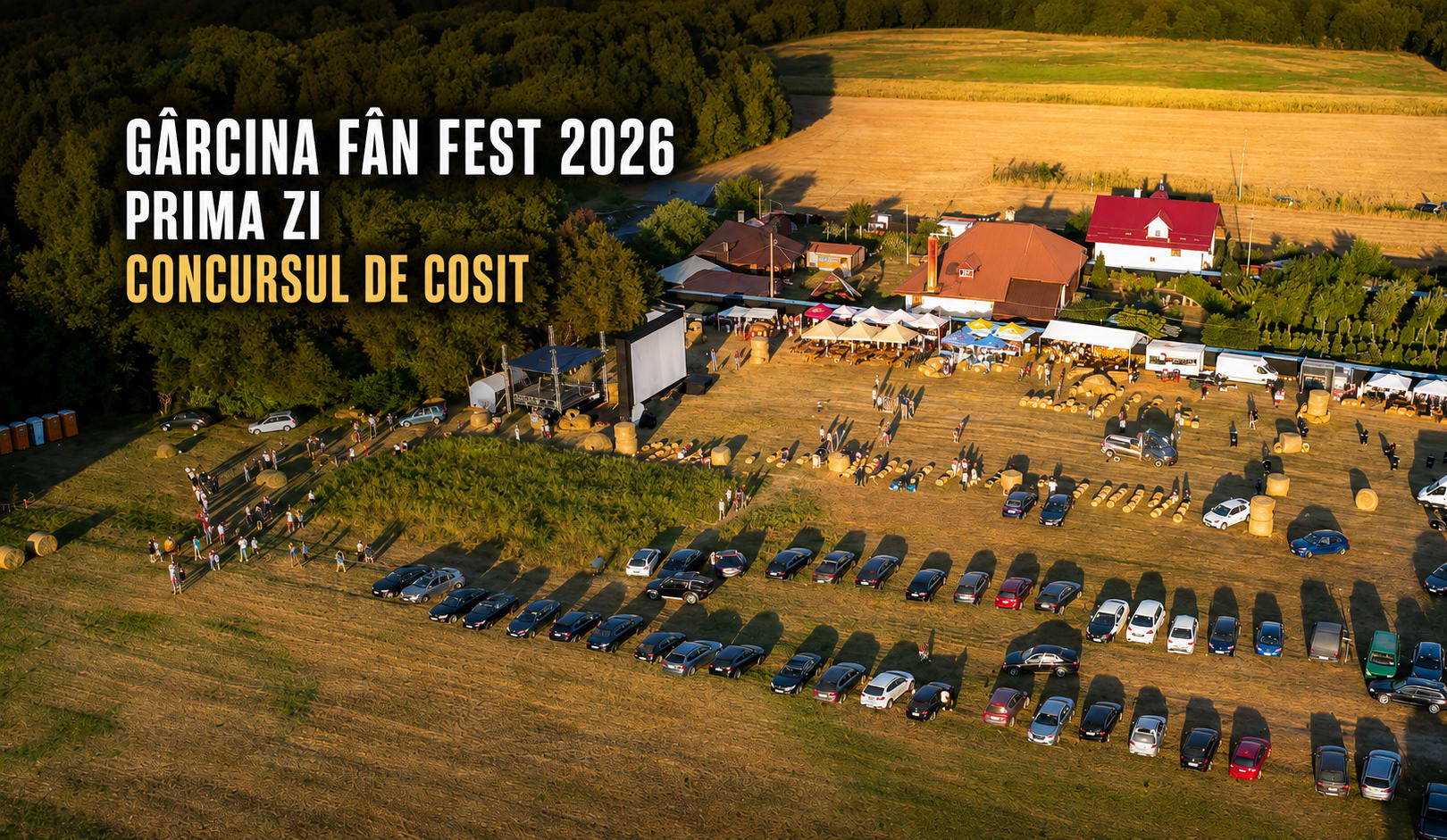 Festival Gârcina Fân Fest 2026 cu tradiții și concursuri Festival Gârcina Fân Fest 2026 cu tradiții și concursuri