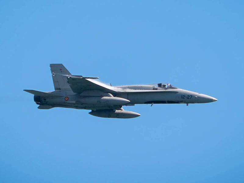Dronă intrată în spațiul aerian al României, doborâtă de avioane F-18 spaniole