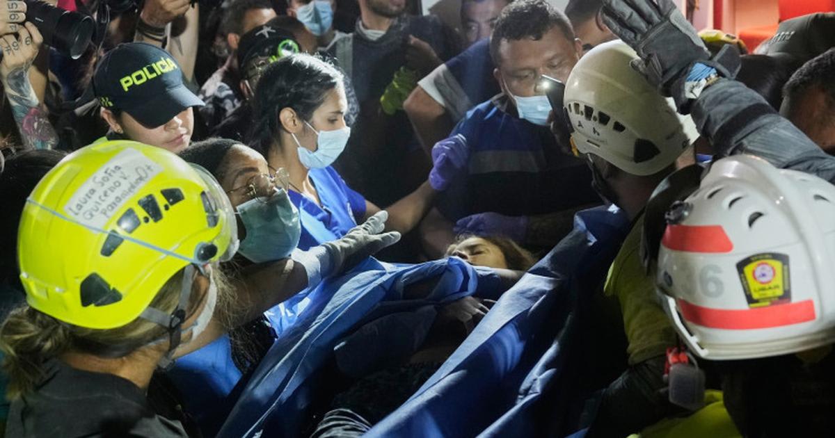 Tragedie în Columbia: Femeia salvată după 37 de ore sub dărâmături s-a stins din viață la spital