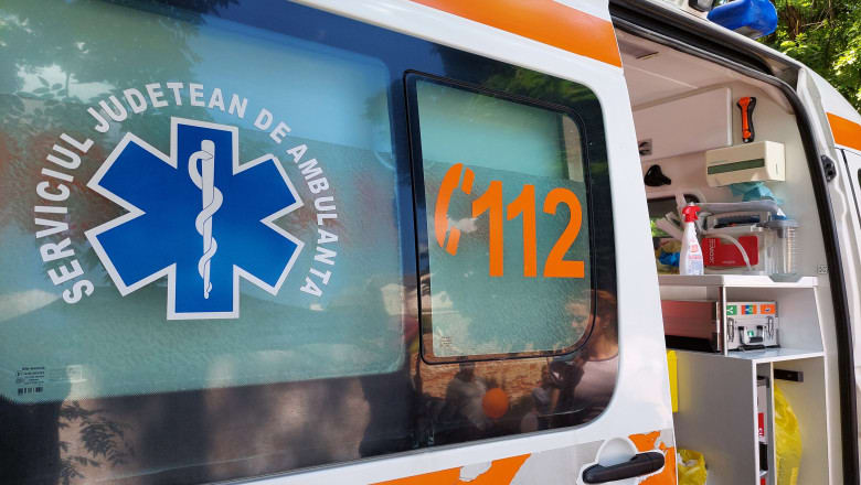 Ambulanță Giurgiu în intervenție de urgență Ambulanță Giurgiu în intervenție de urgență